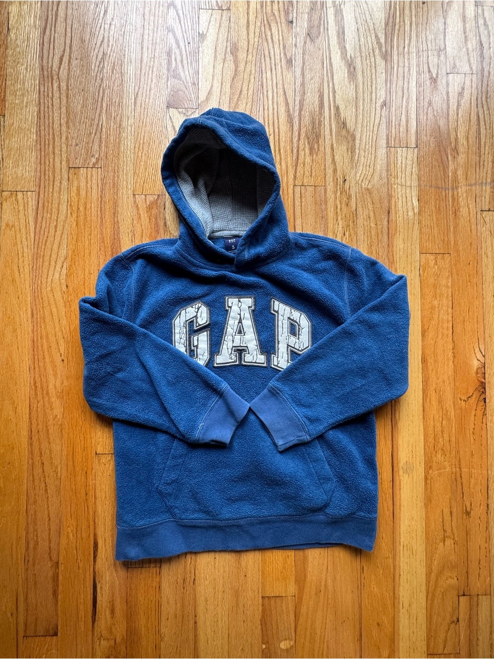 GAP Kids Blue Pullover Fleece Hoodie